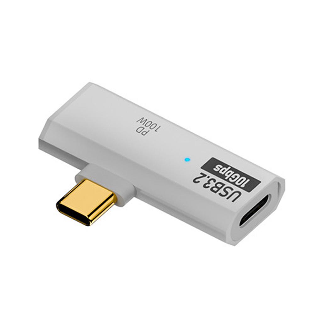 2in1 Type C USB 3.2 OTG Splitter PD 100W Fast Charging Adapter USB C Charger Adapter for Phone Tablet Macbook Hard Disk Earphone