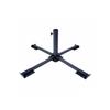 Base pour parasol - BigBuy Productos de hogar - 86x34x86 cm - Noir métal - Plastique - 2 unités - Modèle 10229