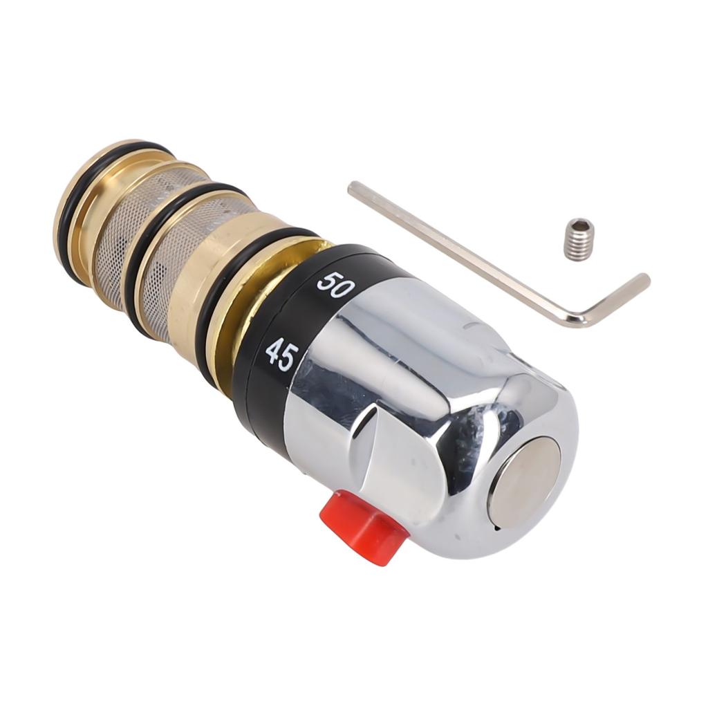 1pc Thermostatic Mixer Valve Repair Kit+Screw+Wench Cartridge Valve Handle Spool Control Thermostatic Mixer Valve Repair Kit