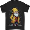 Santa Raincoat Christmas Rainy Season Santa Unisexs TShirt 100 Cotton
