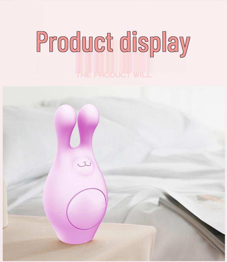 Kaninchenzunge Lecken Vibration Vibrator: Elektrischer Klitoris-Stimulator & Oralsex-Spielzeug für Frauen