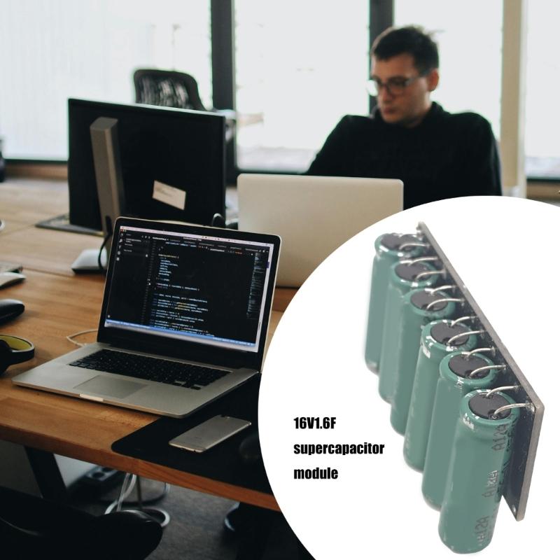 Qualität 16V 1.6F Kondensator Superkondensator Modul Mit Niedrigem Widerstand Für Elektronik Motor, LED-Beleuchtung Haushaltsgeräte