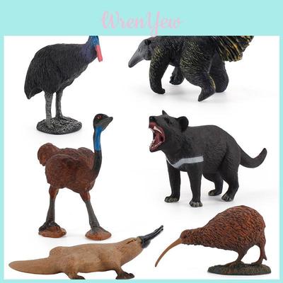 Anteater Platypus Animal Figures Set With Pvc Material For Educational Display And Collectors