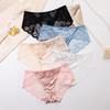 Water Soluble Lace Three-dimensional Flower Panties Lace Sexy Breathable Triangle High Elasticity Women’s Panties