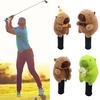 Husă de Pluș pentru Capul Clubului de Golf Capibara Păpușă Animal de Pluș Husă Protectoare pentru Capul Driverului de Lemn de Golf Accesorii de Golf Cadou pentru Bărbați Femei Golfer