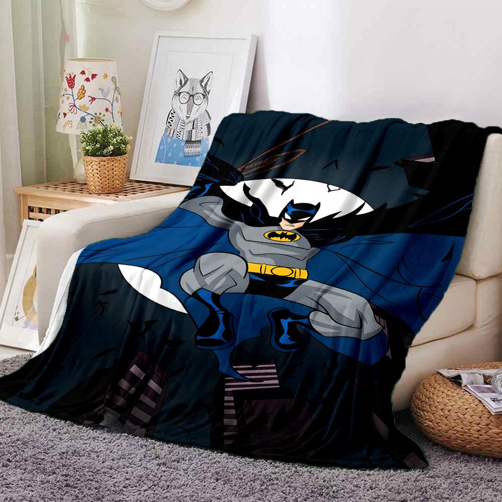 Dc Batman Blanket Soft Warm Cozy Great for Seaside Bedding Office All-Season Use Warmthful Decor Birthday Christmas Gift Blanket