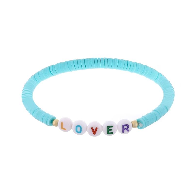 12pcs/set Taylors Bracelets Beaded Wristband Friendship Bangle for Women Letter Clay Beads Bracelets for Swiftie Fans