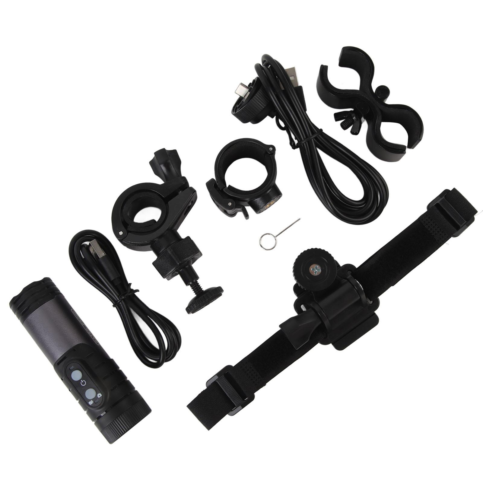 

4K Action Camera Waterproof Bike Motorcycle Helmet Camera Anti Shake Sport DV with Waterproof темно-сірий колір