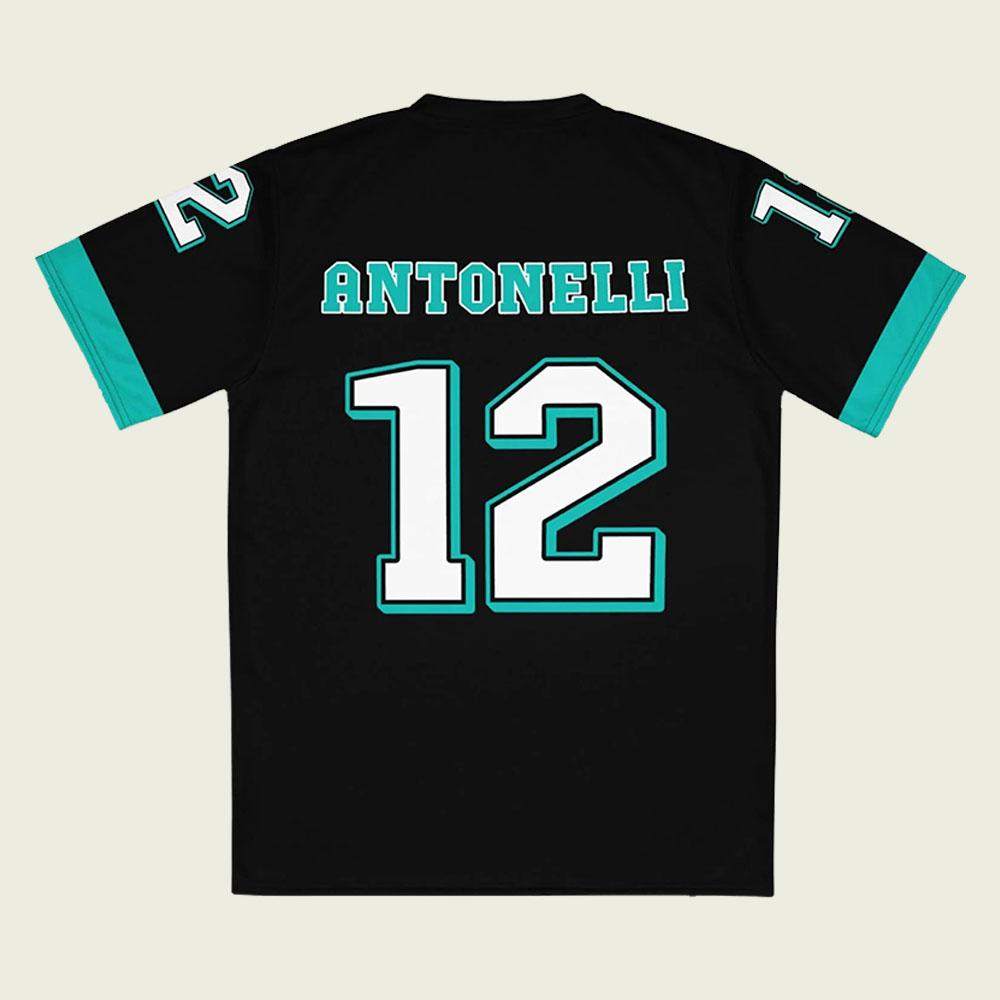 Racer Andrea Nummer 12Kimi Antonelli Trikot V-Ausschnitt Kurzarm T-Shirt 3D-Druck Unisex T-Shirts Oberteil