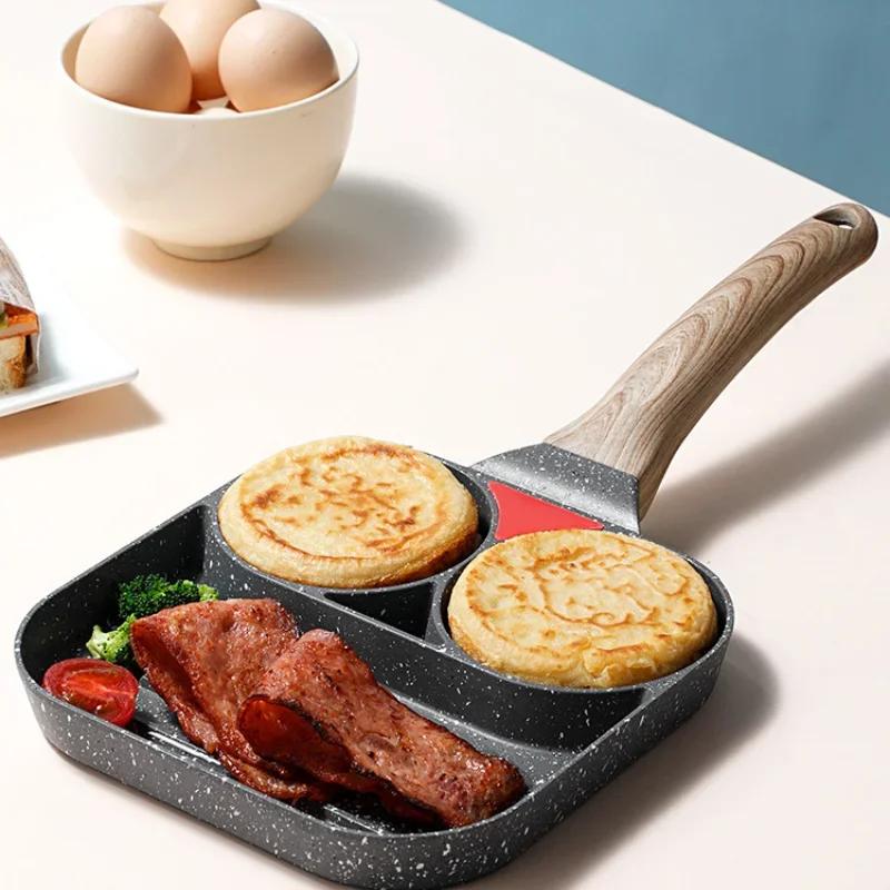 Frying Pot Pan Thickened Omelet Pan Non-stick Egg Pancake Steak Pan Cooking Egg Ham Pans Breakfast Maker Kitchen Cookware
