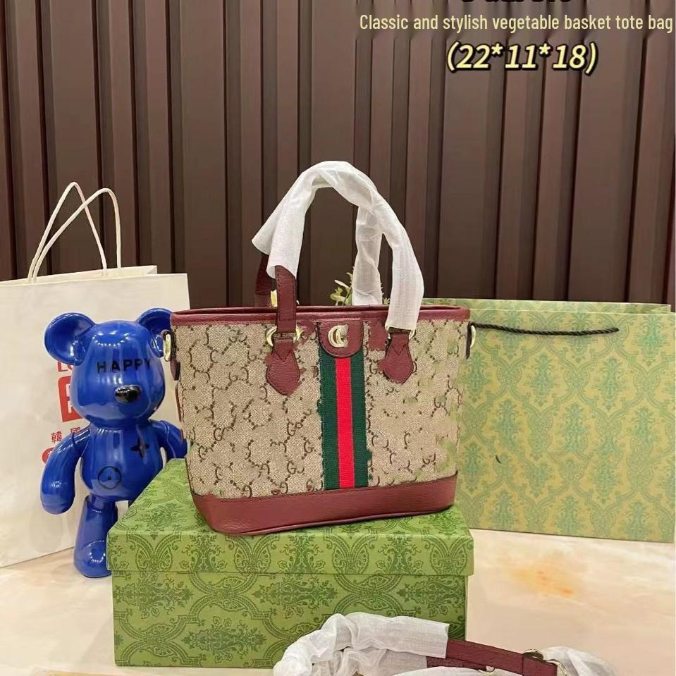 Retro Bedruckte Umhängetasche aus echtem Leder in Kissenform mit großem Fassungsvermögen