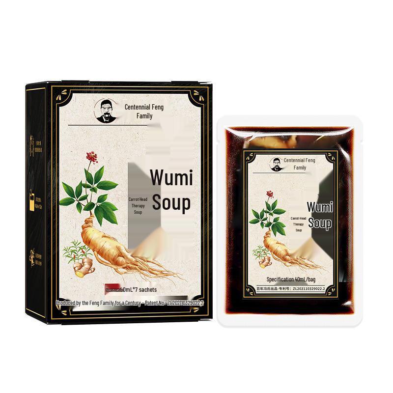 Yifu Plant Hair Wash Powder: Soapberry & He Shou Wu Shampoo Alternative