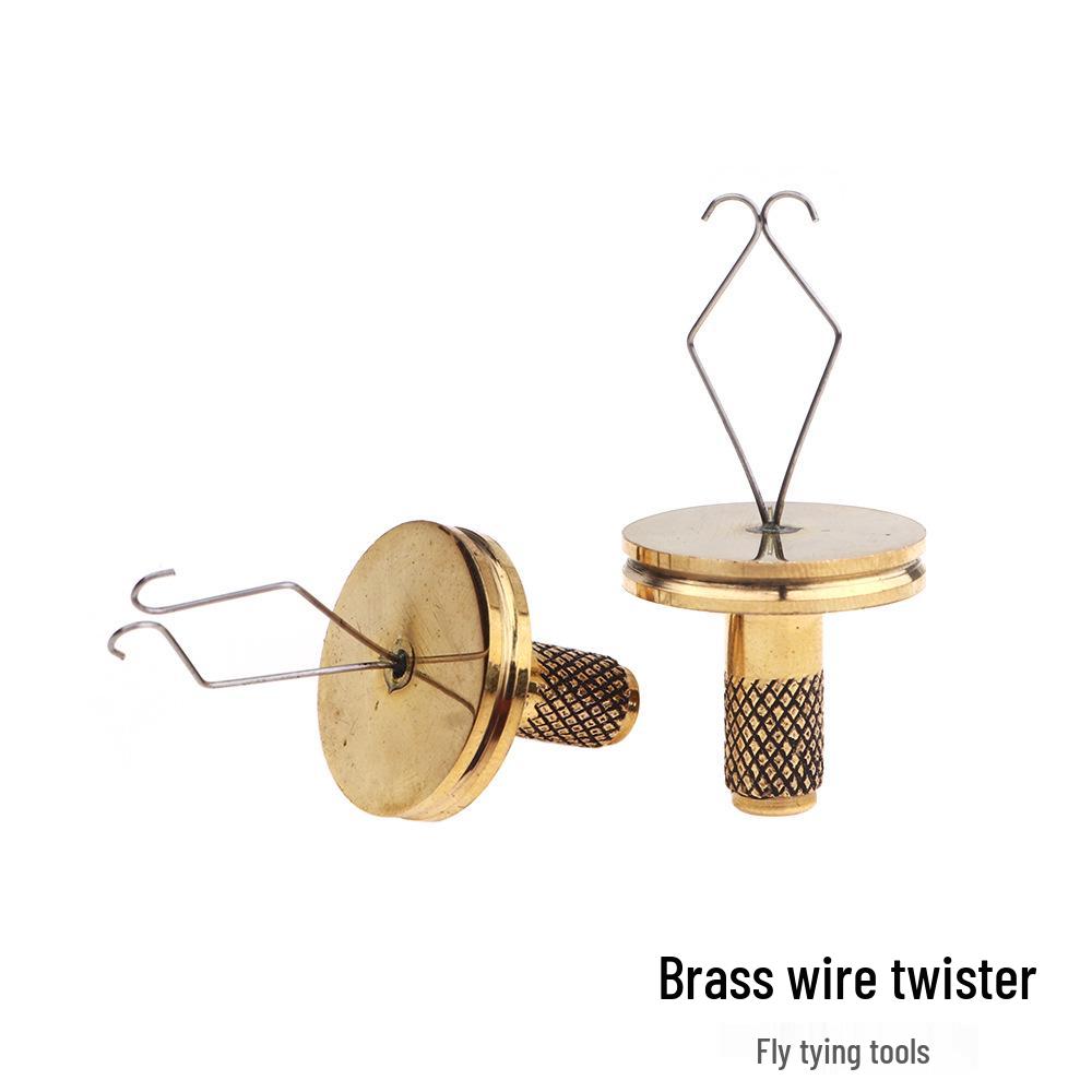 Portable Brass Fly Fishing Hook & Nymph Tying Tool