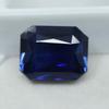 Ring Size Blue Sapphire Emerald Cut 8.65 Ct Loose Gemstone Ring Size