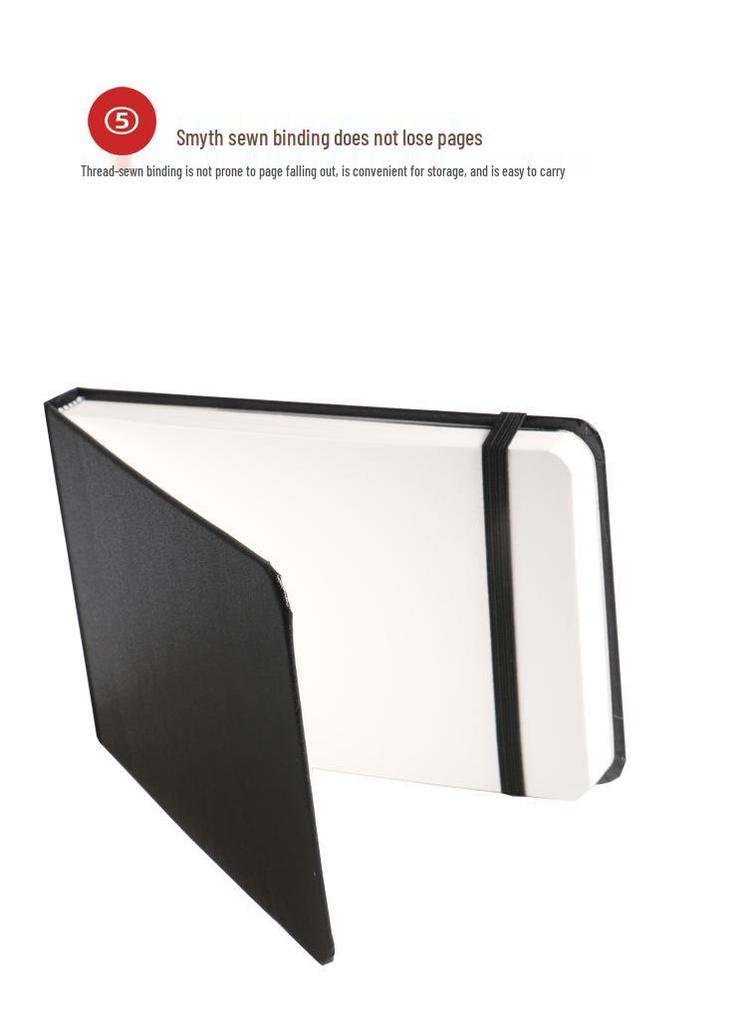 Zun Jue Portable Watercolor Journal - A6 Pocket Notebook & A5 Sketchbook, 300g Watercolor Paper