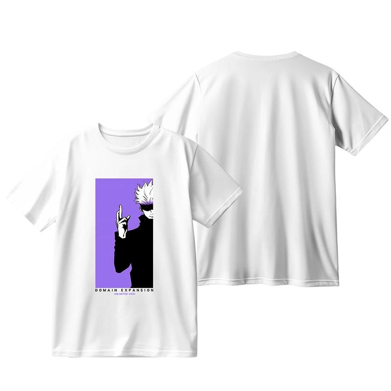 Jujutsu Battle New Magic Asura Anime Peripheral Japanese Pure Cotton Printed Unisexs and Unisexs Personalized Casual Tshirt