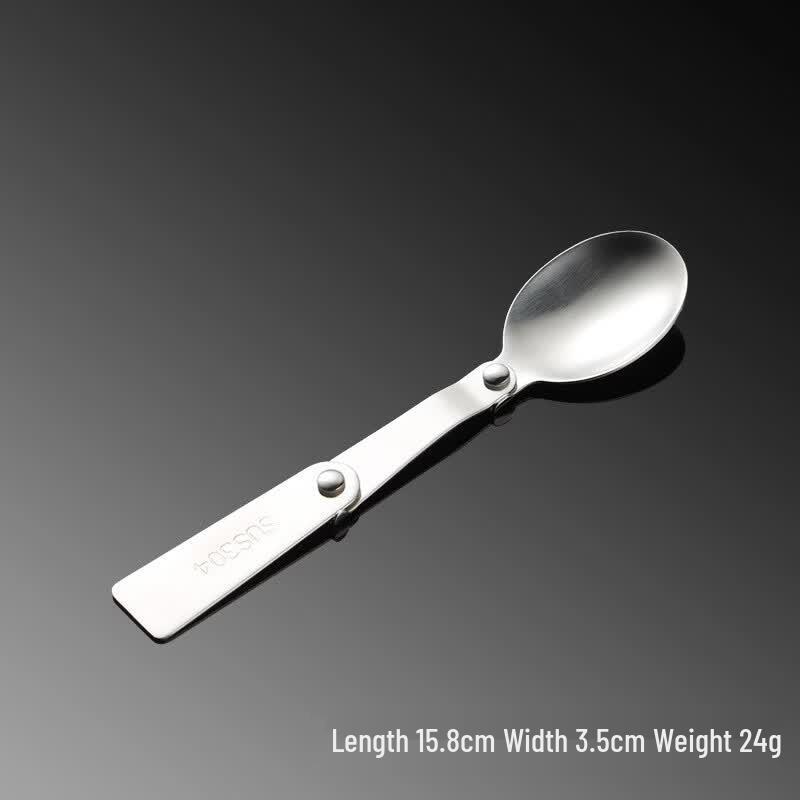 

Qianxing 304 Stainless Steel Portable Foldable Camping Spoon