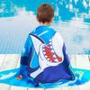 Kids Beach Towel for Boys Shark Sand Free Swim Towels Pool Beach Towel Quick Dry Absorbent Super Soft Beach Blanket Camping