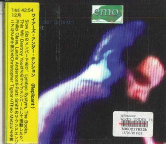 

CD WIRES UNDER TENSION - Replicant WEST102 WESTERN VINYL US Rock Used