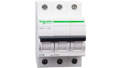 Circuit Breaker 3P C 16A 6kA AC K60N A9K02316