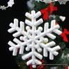 3D Foam Snowflake Ornaments: Frozen Effect Holiday Decorations for Kids' Crafts & Performances