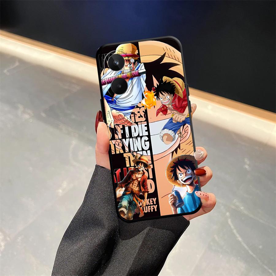 Phone Cover Case for Realme 12 14 GT Master Neo2 C25 C21 C15 C12 11 Pro P3 Ultra Nazro 50 50i C33 C35 C53 C55 Anime Luffy Zoro