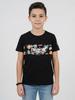 Boy Regular Fit Black Tshirt