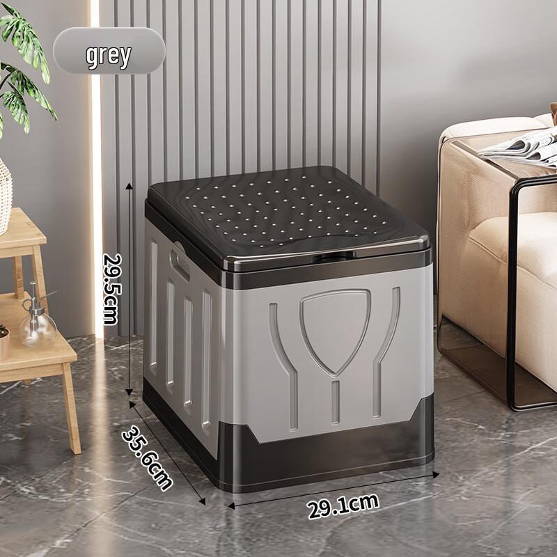 Портативный складной походный туалет с фиксатором Small 20L