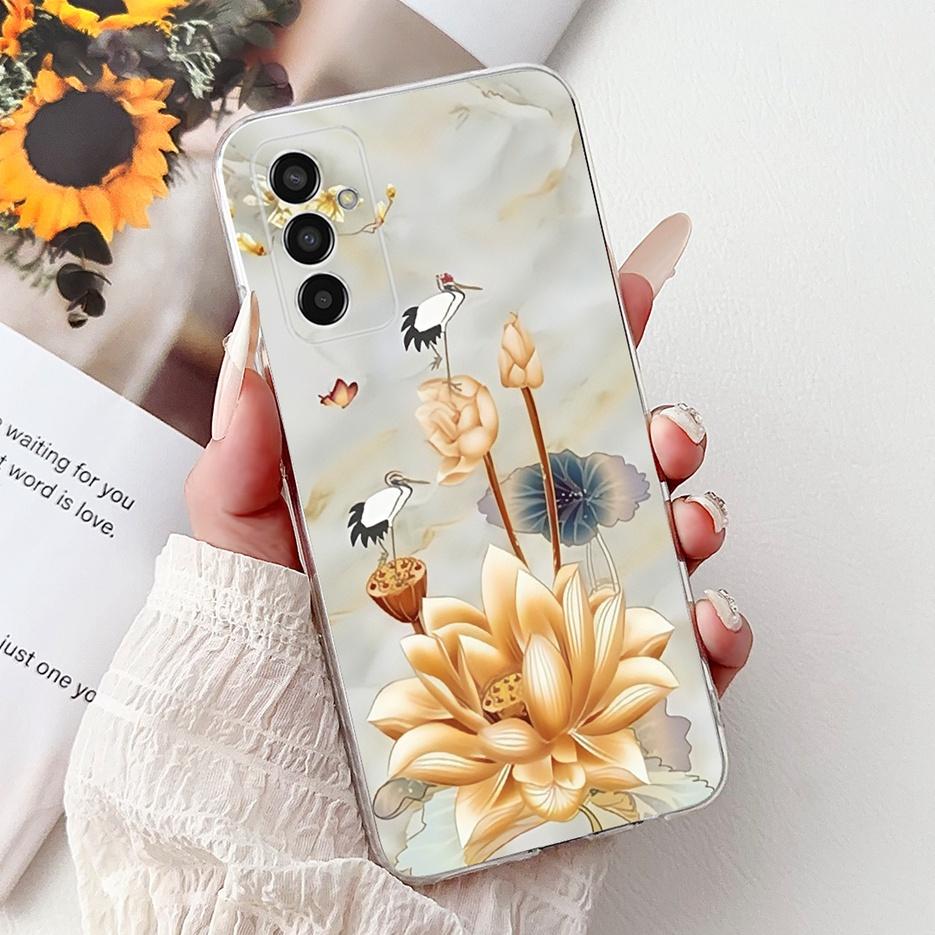 For Samsung Galaxy A13 M13 4G Case SM-A135F SM-M135F New Luxury Cover Soft Silicone Case For Samsung A13 M23 5G A136B M236B Bags