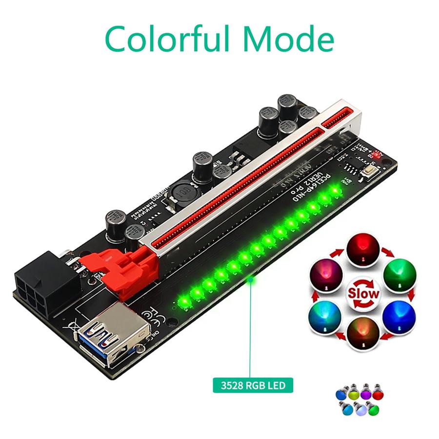 Upgrade PCIE Riser For Video Card Graphics Expansion Card Adapter PCIE 16X Riser