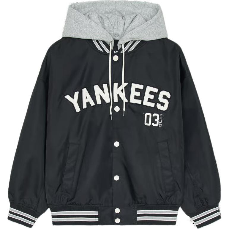 New MLB New York Yankees Jackets Coats Unisex Black 3AJPV0451-50BKS