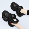 Thick soled dad shoes 2026 new model with increased height for women  versatile and casual women's single shoes