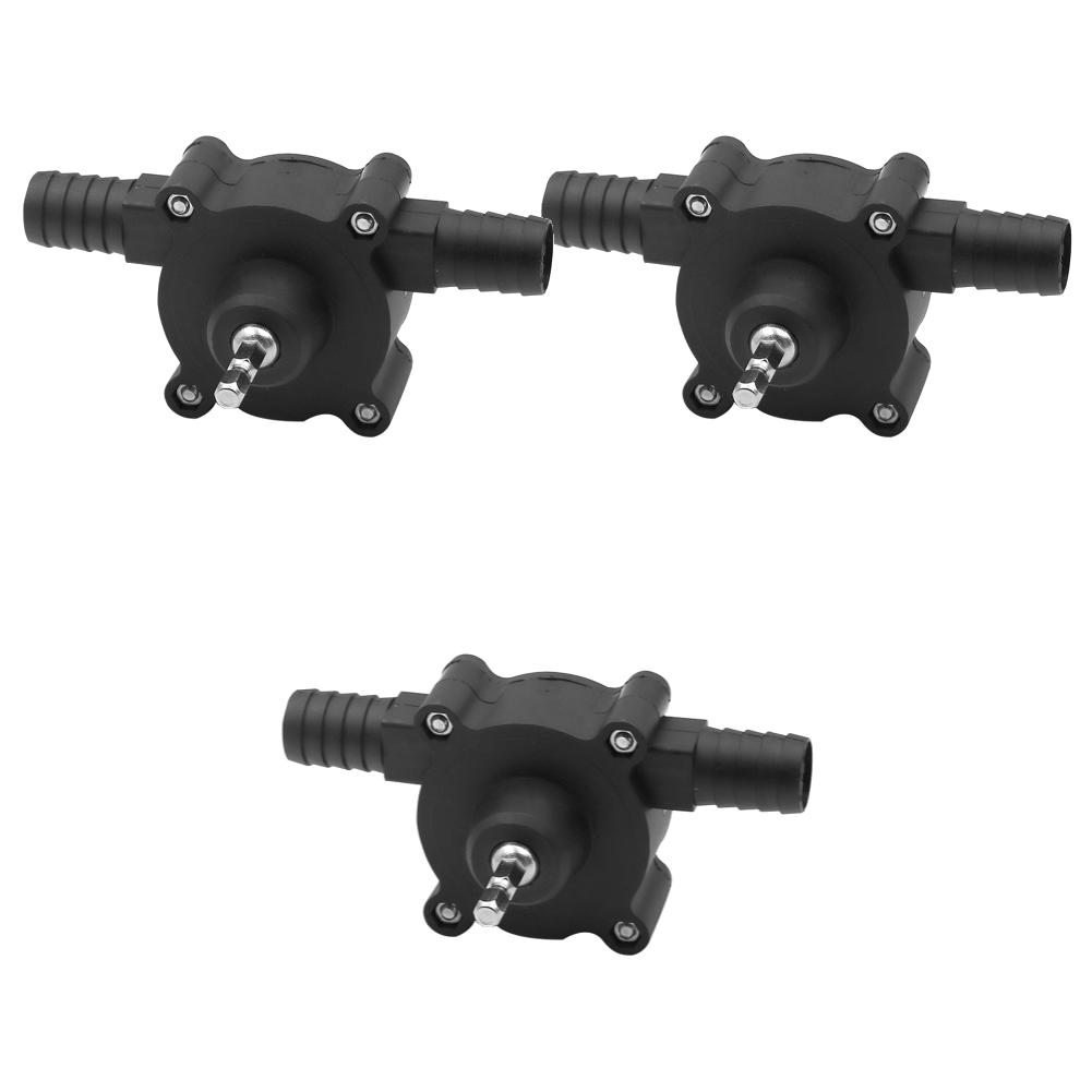 1-5Pcs Electric Drill Pump Portable Mini Hand Self-priming Liquid Transfer Pumps Diesel Oil Fluid Water Pump Garden Outdoor Tool