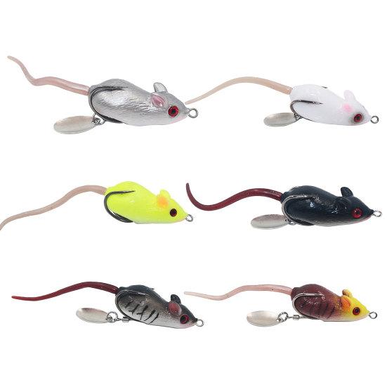 Lure Realistic Vivid Rubber Freshwater Saltwater Bait for Snakehead