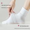 NiQing Men's Cotton Breathable Socks, 4 Pairs