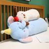 Almohada Corporal de Peluche de Foca Larga No Tóxica Cojín Relleno de Animales Creativo Cojín Decorativo Suave para Sofá Cojín Grande para Dormir Decoración