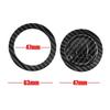 lbrdy0 1pcs Car Steering Wheel Logo Emblem Cover Sticker for Skoda Octavia Yeti VRS Roomster Citigo Combi Visions Enyaq RS iV Deriv