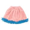 Coral Velvet Broom Cover Quick Drying High Water Absorption Elastic Closure Snap-Fit