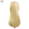 MisaMisa Cosplay Wig Misa Amane Long Blond Double Tails Hair Heat Resistant Synthetic Hair Wigs+ Wig Cap
