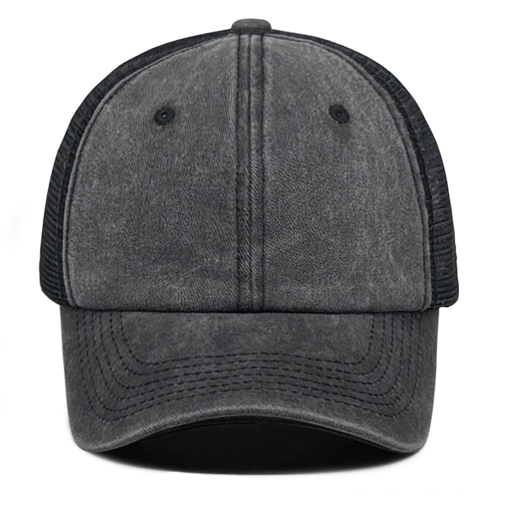 Baseball Cap Mesh Caps For Woman Cozy Adjustable Strap Snapback Baseball Hat Ideal Choice For Casual Wear One Size Fits All
