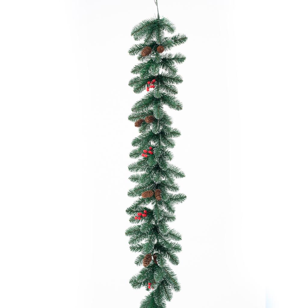180/270Cm Christmas Green Rattan Grass Circle Christmas Tree Tower Tree Pvc Leaf Artificial Simulation Leaf Wall Hanging
