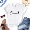 Ballet Dancer Harajuku T Shirt Funny Tshirt Unisex Clothing Casual Tops Tees Female Tshirt Harajuku Cute Casual Lady