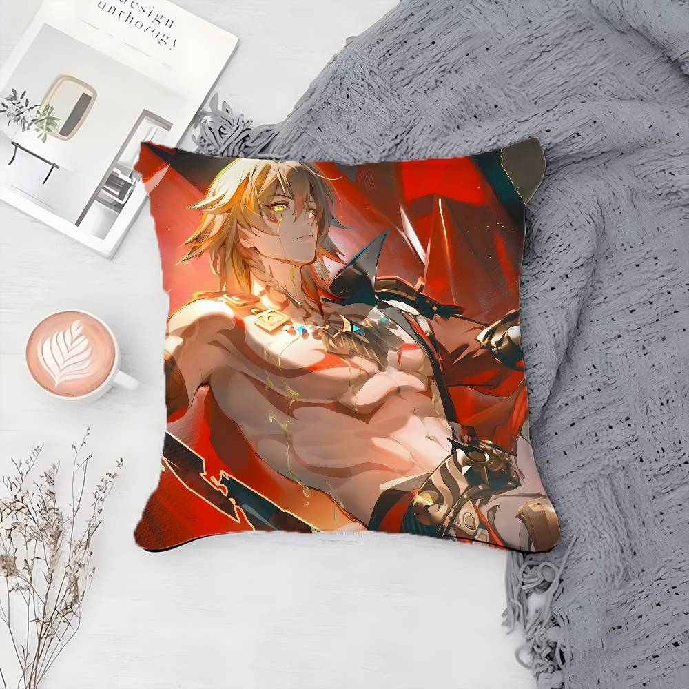 Cool Man Mydei H-Honkai Star Rail-MT Kissenbezug Druck Kissenbezug Wohnzimmer Sofa Kissenbezug Schlafzimmer Raumdekor