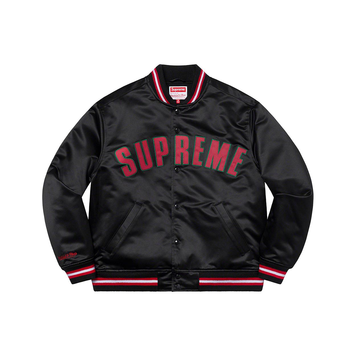 Supreme Mitchell & Ness Satin Varsity