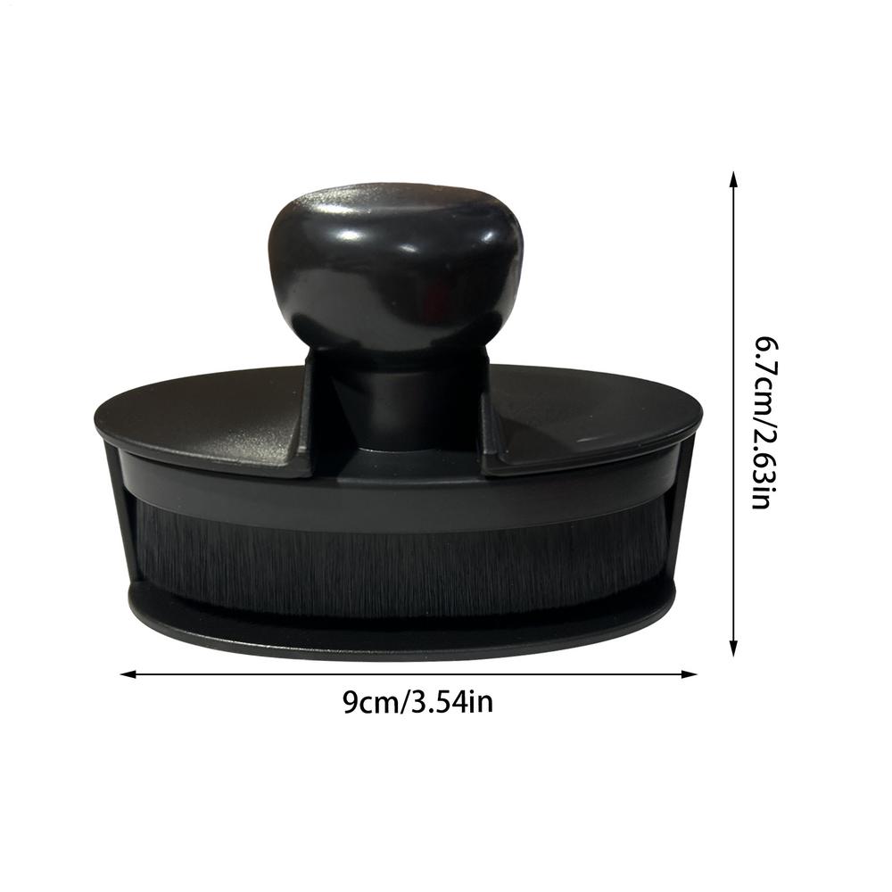 

Щетка для удаления пыли с автомобиля с крышкой Щетка для нанесения воска на шины автомобиля Щетка для чистки пыли в салоне Уход за автомобилем Автомобильные полировальные принадлежности чёрный