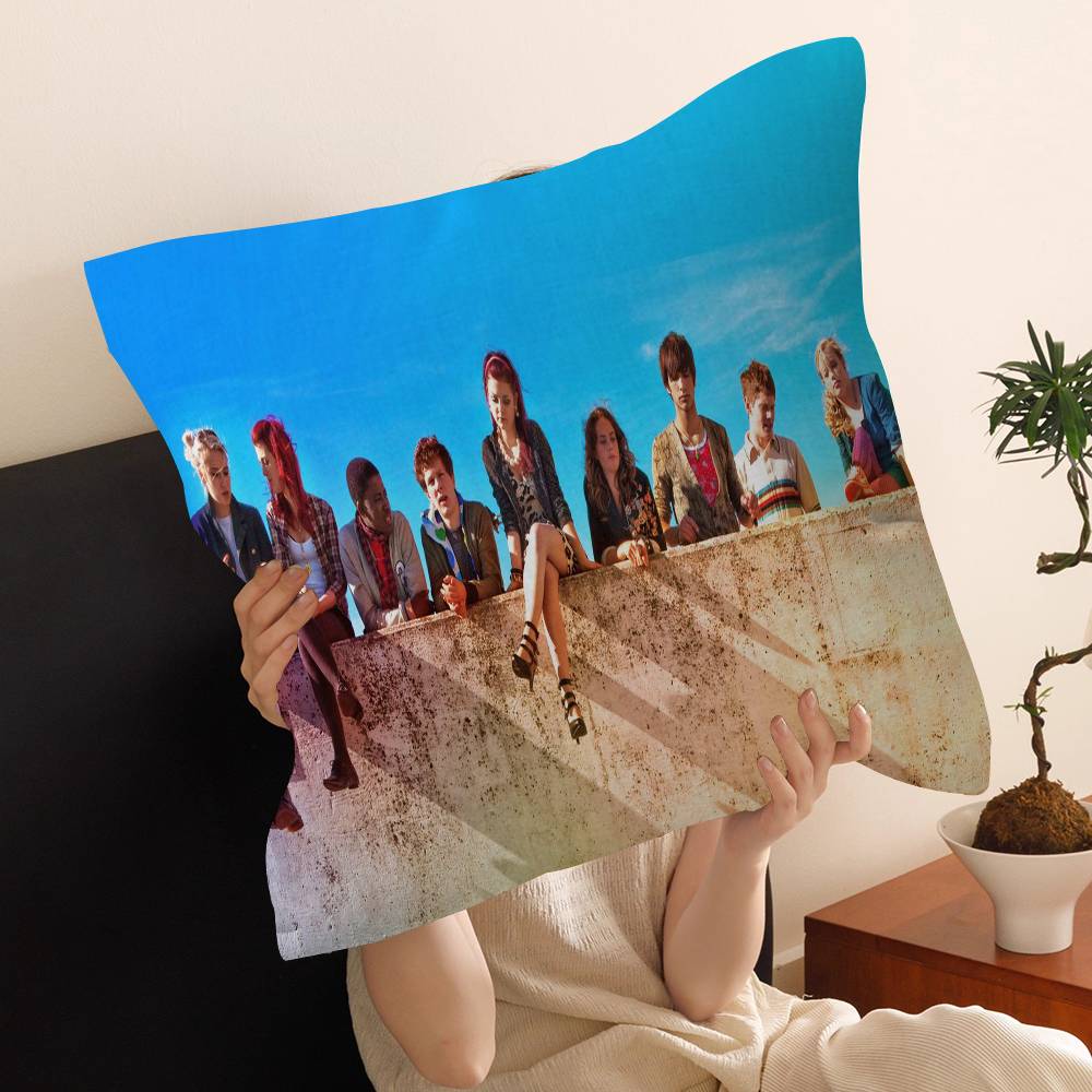 Teen TV Series Skins Cushion Cover Decorative Pillow Sofa Home Decor case pillow cases