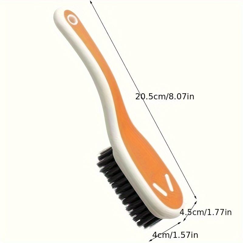 Medium Firmness Multipurpose Scrub Brushes - Reusable Non-Shedding Bristles for Bathroom, Kitchen, and Laundry Cleaning - No Electricity Required