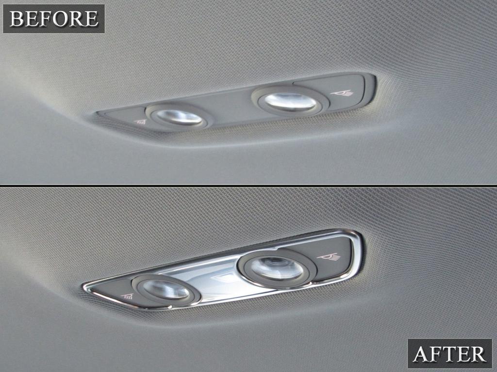 BRIGHTZ Anello Lampada Abitacolo Posteriore per A5 Sportback B9 F5C F5CVKL F5CYRL VKL YRL A5 Sportback 27450 (1 pezzo) [INT-ETC-114]