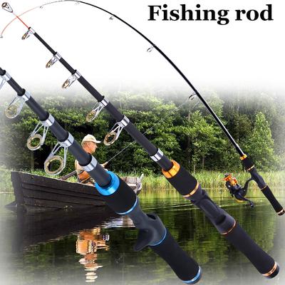 Ice Spinning Fishing Rod Mini Telescopic Fishing Pole for Children Adult for Trout for Sea Water