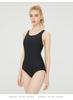 Women's Tummy Control Slimming Lycra Racing Swimsuit with Chest Pads